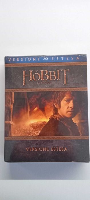 Hobbit blu ray/ wersja rozszerzona zremasterowana/ Lektor pl/ napisy pl/