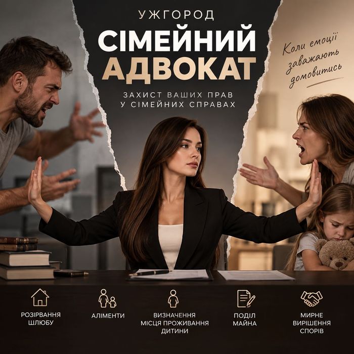 Сімейний адвокат Ужгород