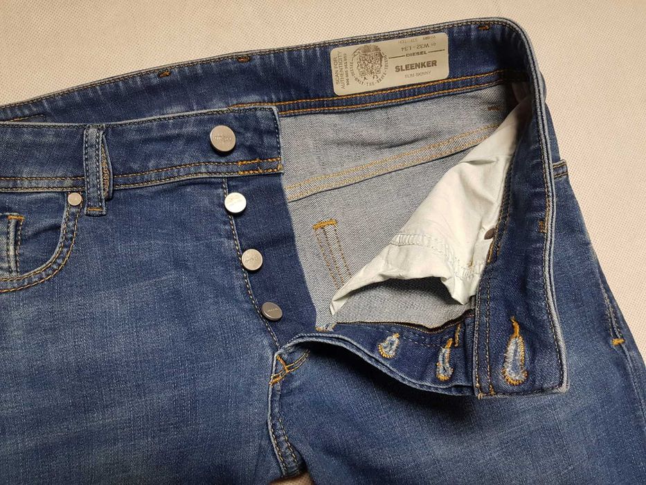 DIESEL - SLEENKER  roz. W32L34 pas 85 cm SUPER ^