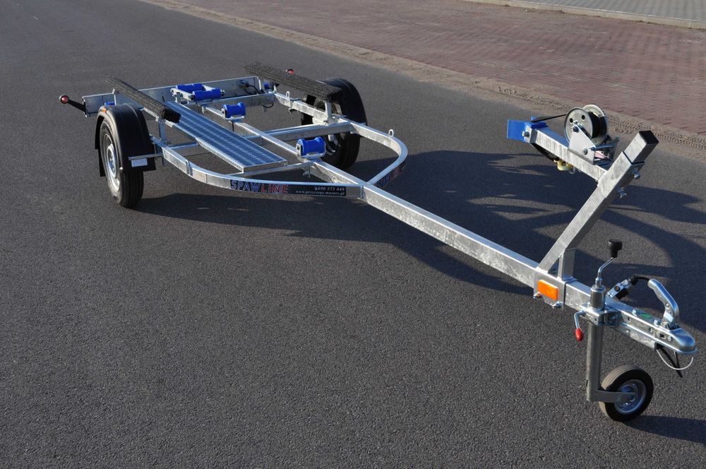 Przyczepa podłodziowa do łodzi  łódki Spawline do 4,5m - Producent