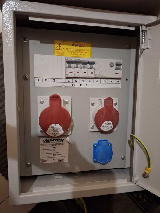 Rozdzielnica elektryczna  budowlana - 500 zł