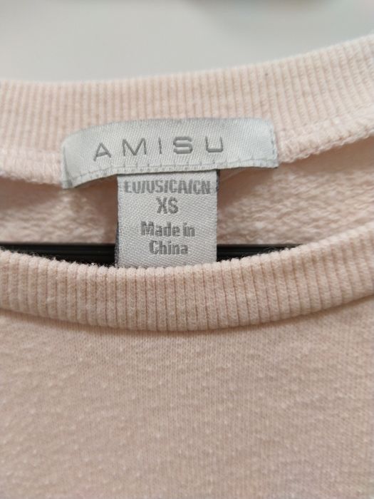 Bluza z napisem Amisu