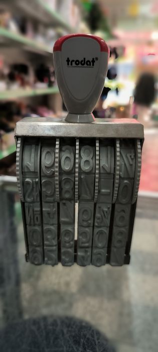 Carimbo datador novo