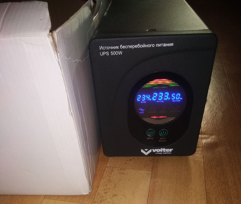 Volter UPS-500 300 Вт Безперебійний блок живлення