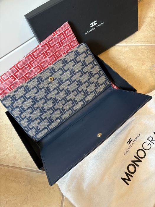 Portfel monogram Elisabetta Franchi