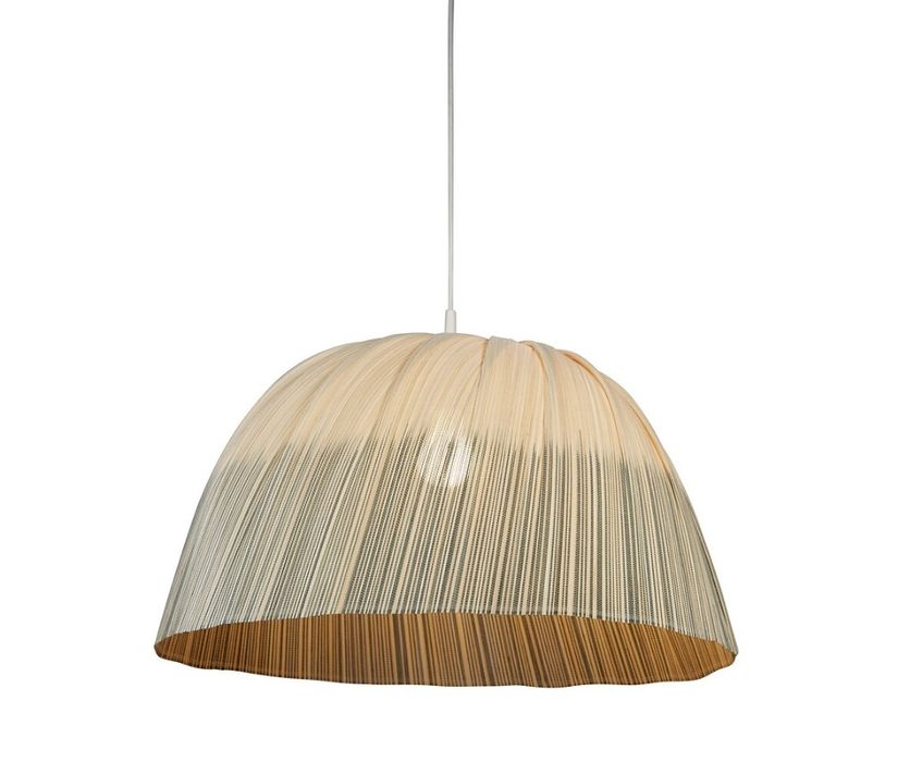 Abażur bambusowy w paski ombre 58 cm