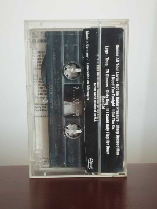 ZZ Top "Eliminator" Cassete Audio