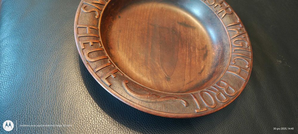 Stara misa - drewnianą.