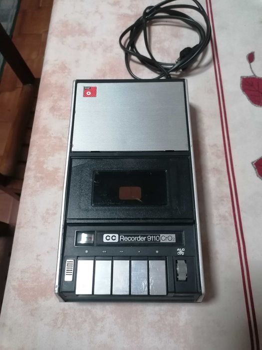 Vintage BASF Cassette Tape Recorder Model CC 9101 CRO2, Year 197364297554390019120