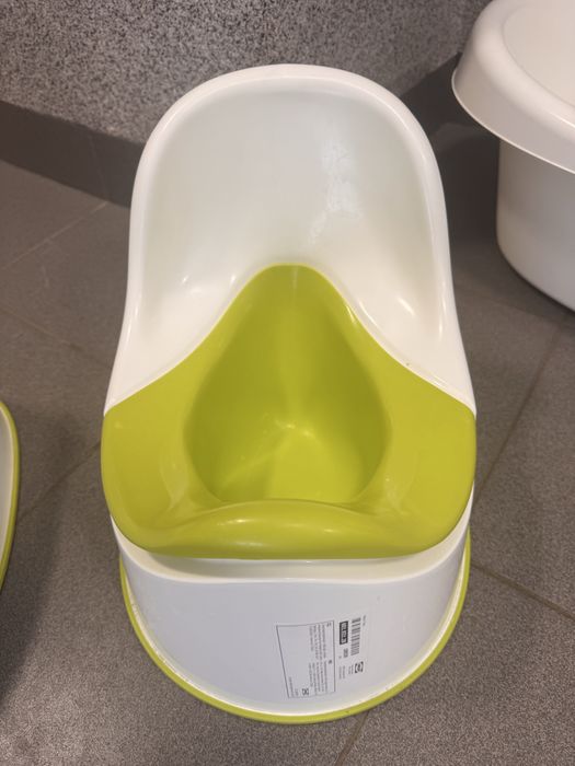 Sprzedam zestaw Nocnik wanienka podnórzek Ikea Lockig Lattsam