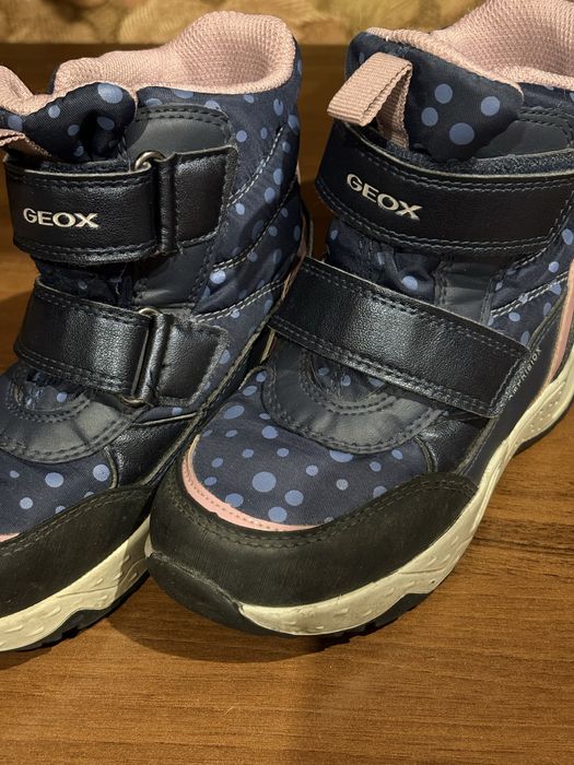 Сапожки чобітки зимові на дівчинку geox