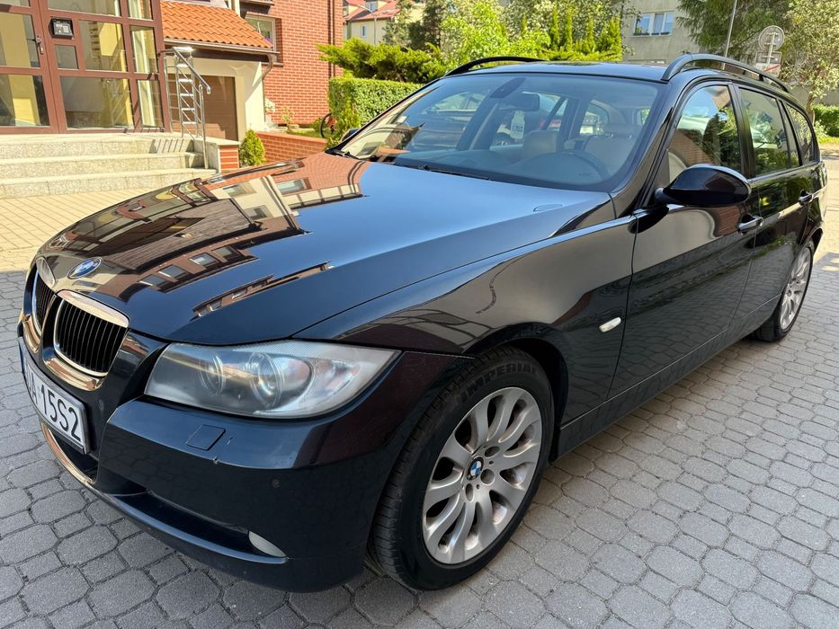 BMW Seria 3 Bmw e91 automat jasne skóry xenon navigacja 100% orginal