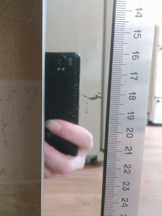 Дзеркало/ зеркало мебельное 4 мм х 422 мм х 1080 мм  1986 г. Самовывоз