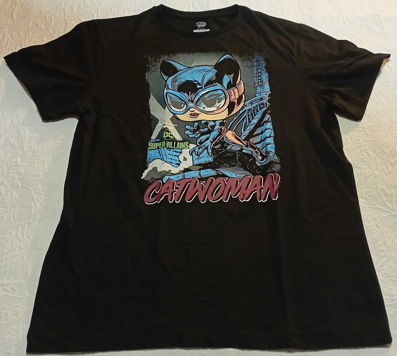 t-shirt funko catwoman nova tamanho L