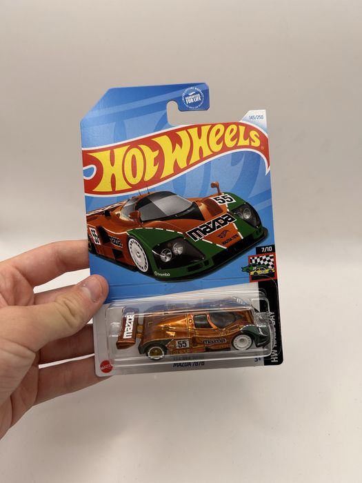Hot Wheels Mazda 787b Pomarańczowy Super Treasure Hunt Łódź