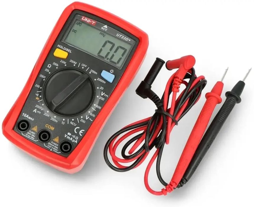 Новый Тестер Мультиметр UNI-T UT-33D+