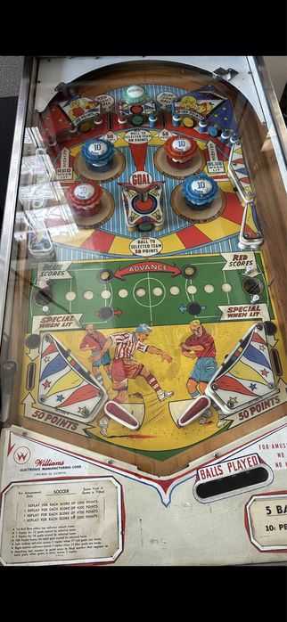 Flippers dos anos 1960a1969 ler descrição