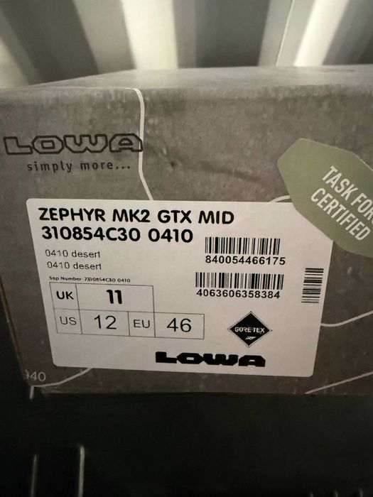 Buty Lowa Zephyr MK2 MID GTX rozm.46