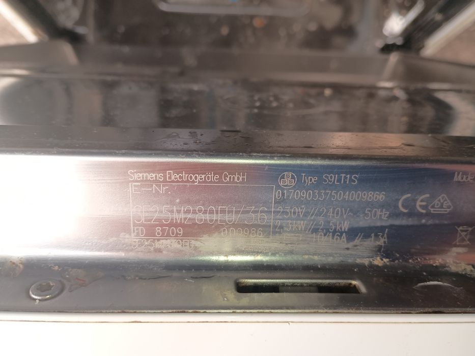 Wiązka zmywarki Bosch Siemens S9LT1S ( simens ) SE25M280EU/36