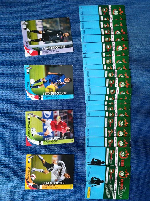 Karty Panini Adrenalyn XL Fifa 365 oraz inne