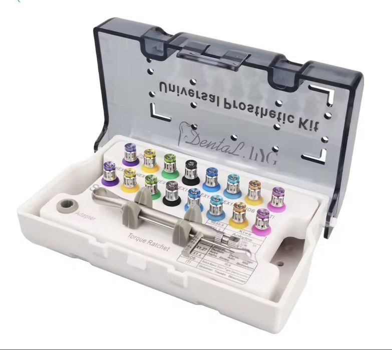Набор для имплантации с динамометрическим ключем