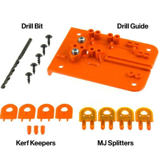 Klin rozdzielający do piły stołowej MJ Splitter SteelPro TK MicroJig