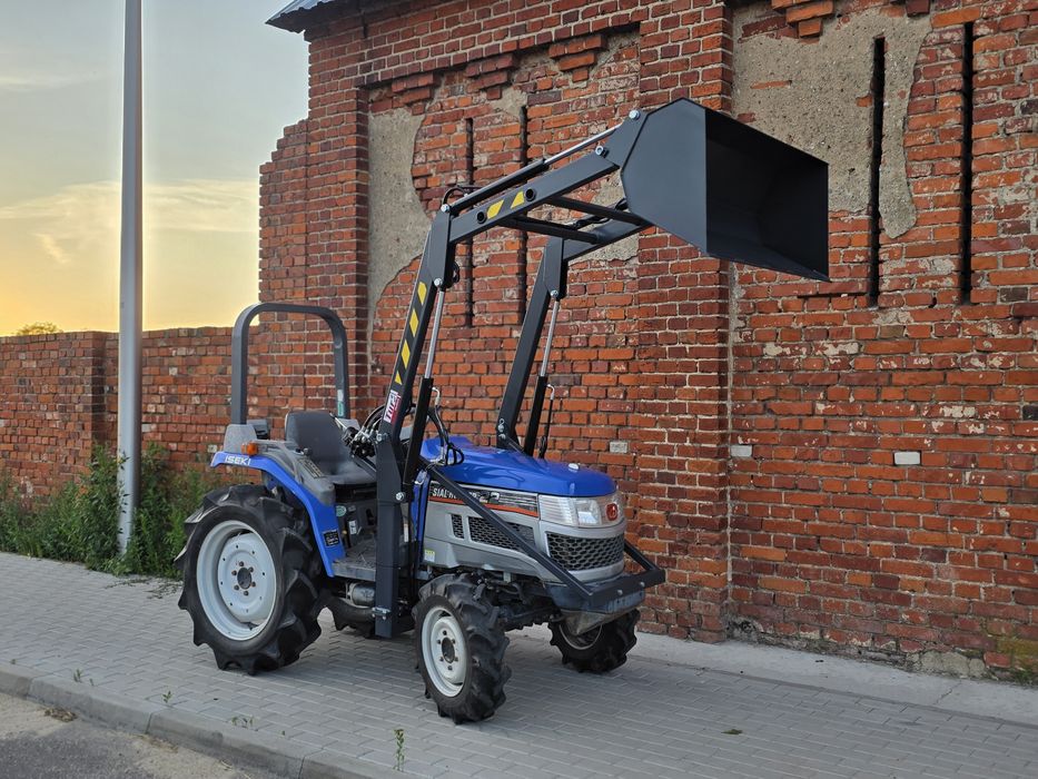 Traktorek ISEKI Hunter Sial 22KM - ladowacz - tur - REWERS wspomaganie 4x4 (kubota gl yanmar hinomoto)