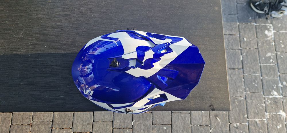 Kask Mtb Enduro Cross+ gogle XL