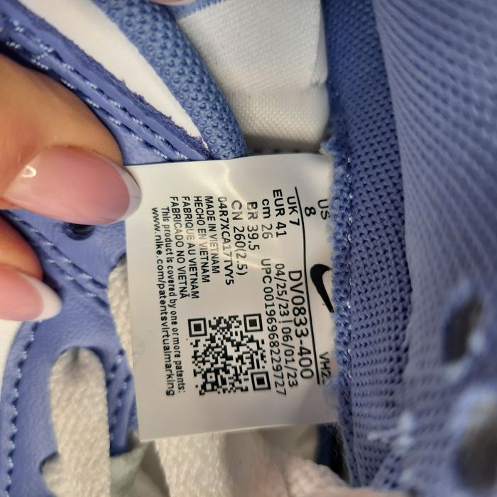 Оригінальні чоловічі кросівки Nike Dunk Low Polar Blue Dv0833-400