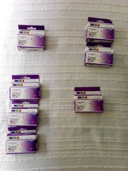 Tinteiros da Hp 364 XL
