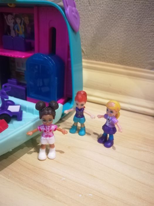 Polly pocket полли покет мини торговый центр сумочка gcj86