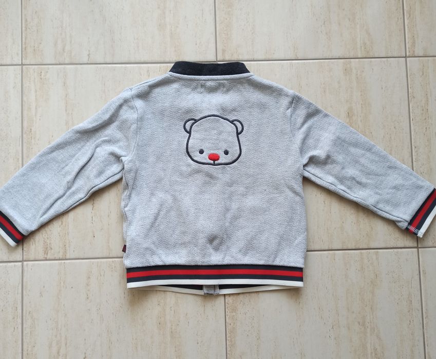 Rozpinana bluza chłopięca typu Teddy r.98