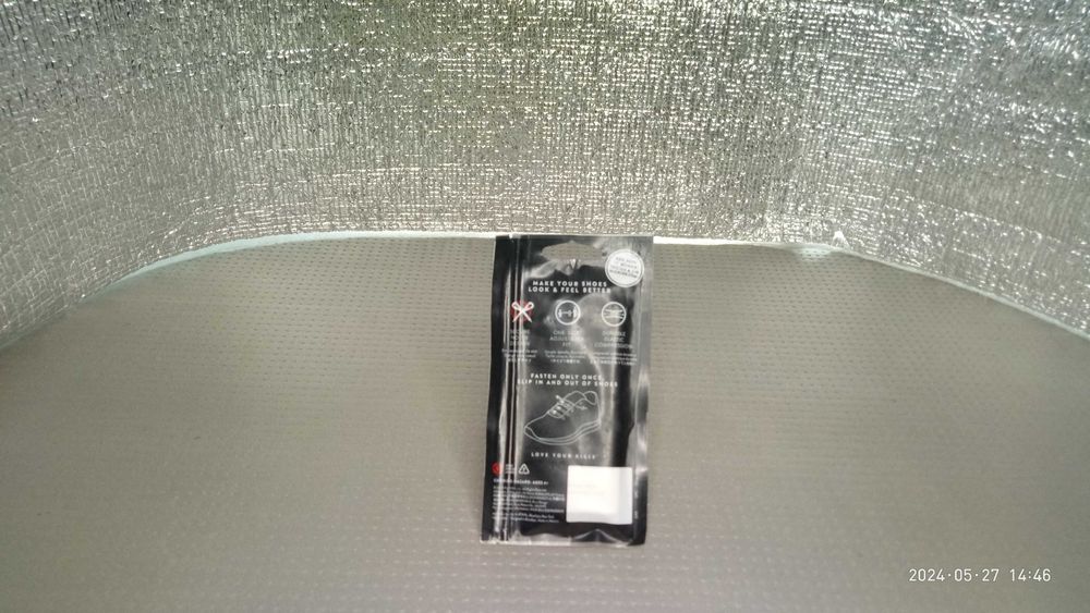 Силиконовые шнурки / Hickies Lacing System / 14 шнурков / Серые