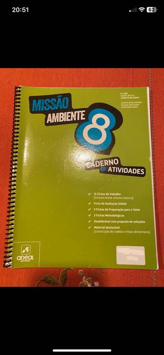 Missão Ambiente 8 - Caderno de atividades - 8 ano