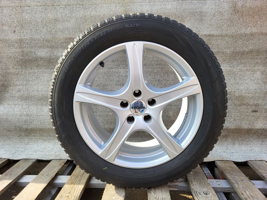 [K387] Koła zimowe VW 18 Cali 5x112 Falken 235/55/18 8mm ET35