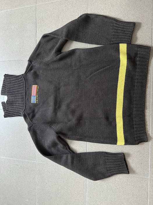 Чоловічий в'язаний светр Polo Sport USA (стиль Ralph Lauren) розмір S