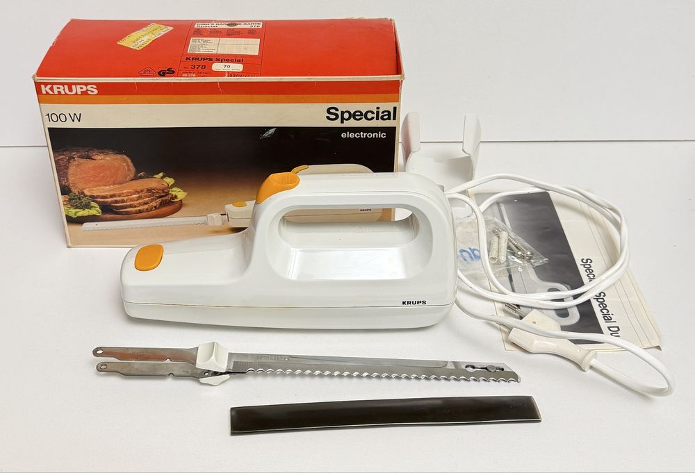 Nóż kuchenny elektryczny do mięs wędlin pieczywa KRUPS