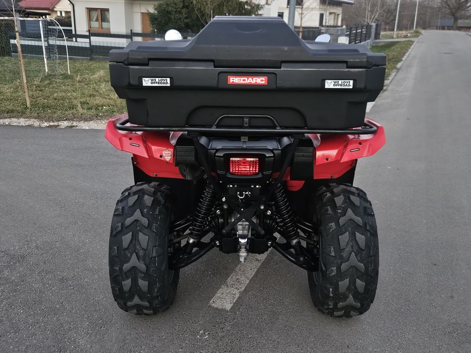 Yamaha grizzly 700 EPS Zadbana Kufer Dokumenty Quad przeprawowy