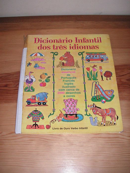 Novas Flores para Crianças e Dicionionário Infantil Três Idiomas