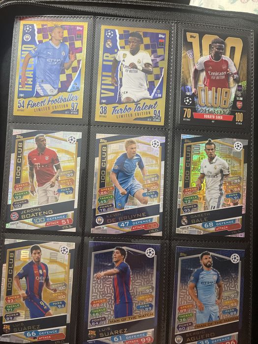 Cartas /cromos futebol
