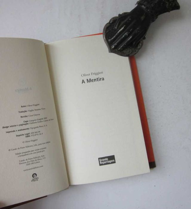 Oliver Friggieri - A MENTIRA