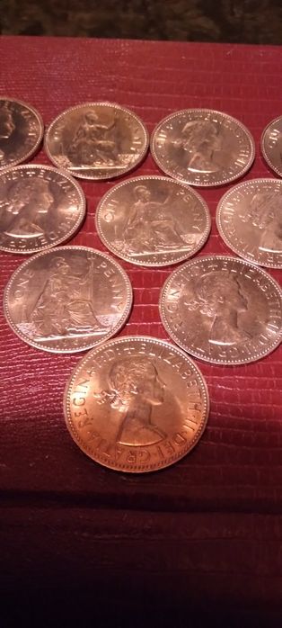 Monety jedno pensowe