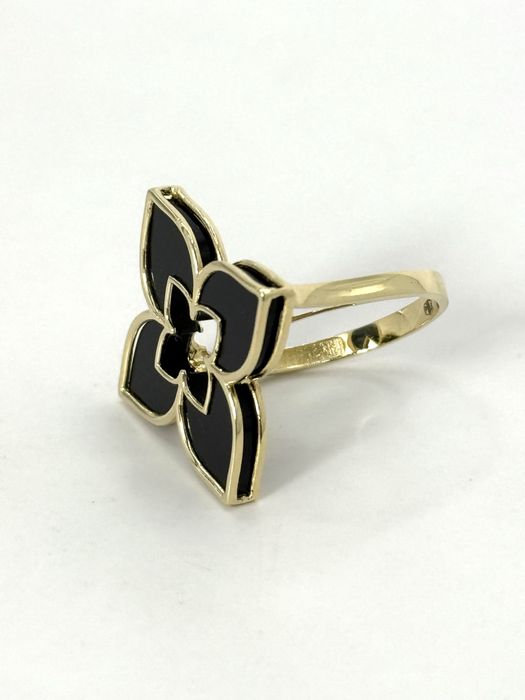 Złoty pierścionek rozmiar 21