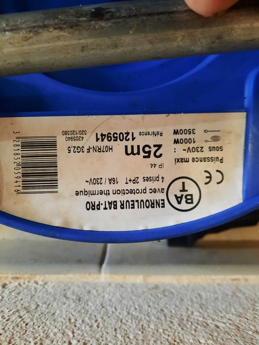 Extensao Eléctrica com Enrolador