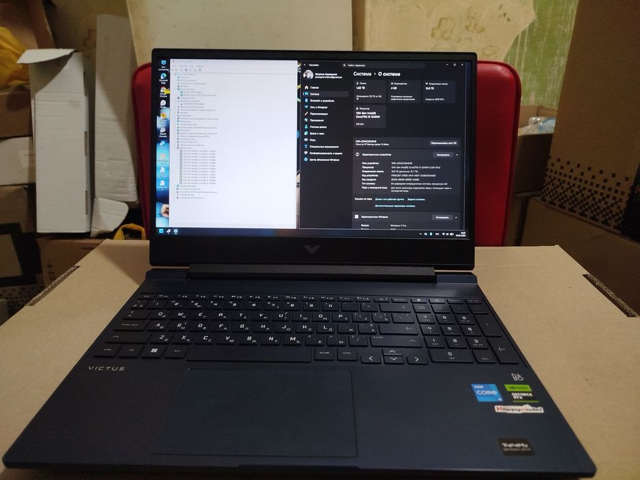 Ноутбук hp gaming laptop 15-fa0022ua.
