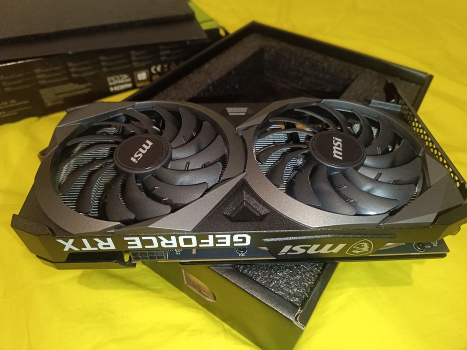 RTX 3060 Ti Ventus 2X 8GB | Caixa Original — Ótimo Estado