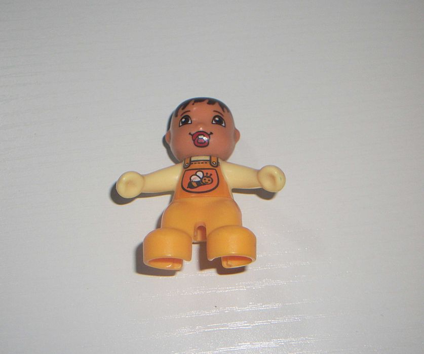 Lego Duplo Figure Baby Yellow, Vintage