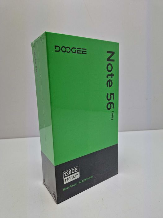 Smartfon Doogee Note56 Plus 4GB/128GB Dual Sim 6150mAh NFC Czarny