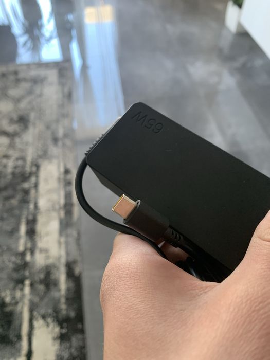 Зарадка блок живлення 65W Type-C для ноутбіків