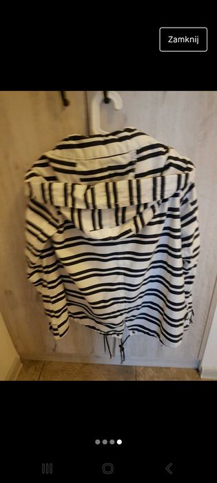 Kurtka przeciwdeszczowa zara xs